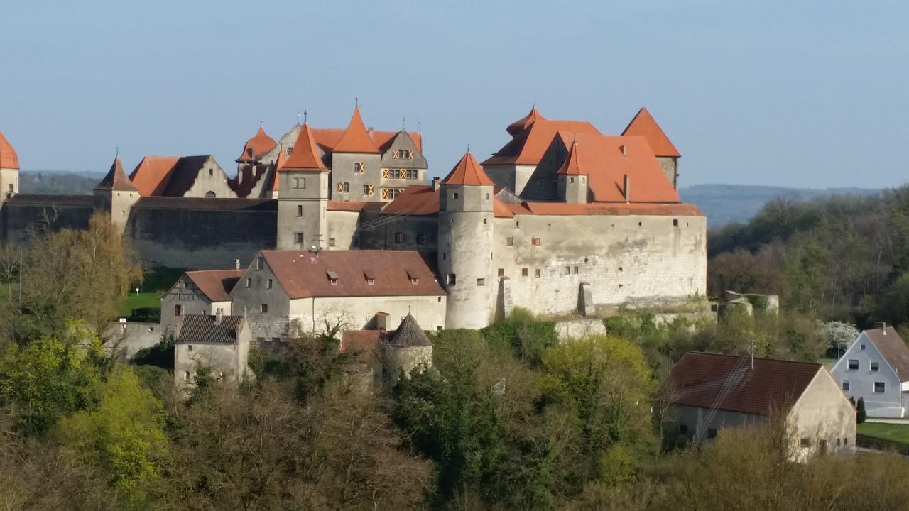 Schlosshotel Harburg Exteriér fotografie