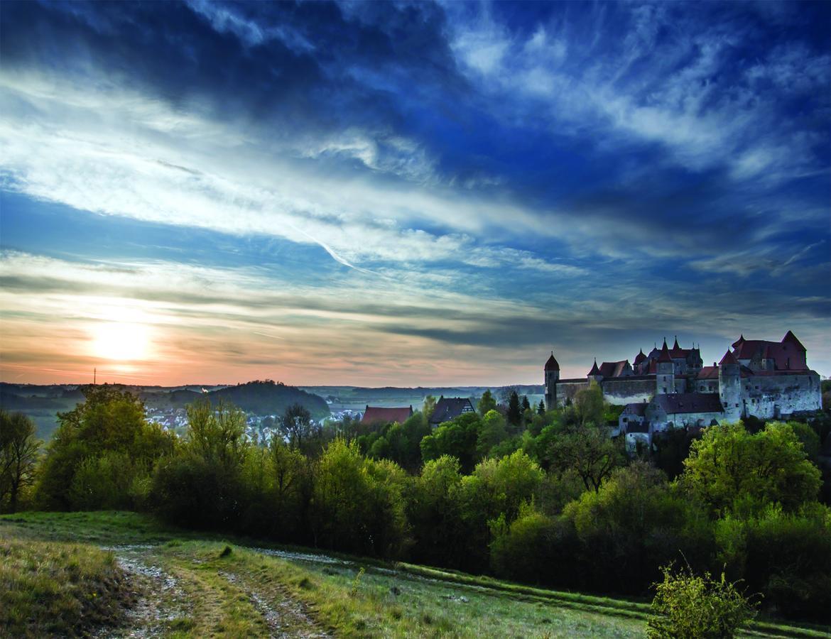 Schlosshotel Harburg Exteriér fotografie